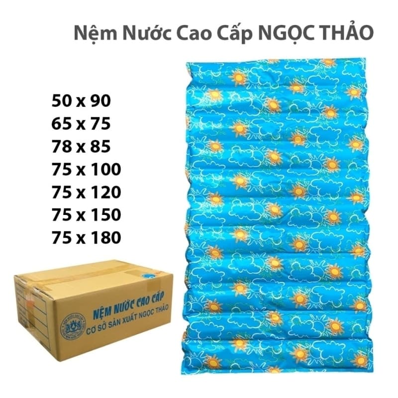Nệm Nước Baby Cho Bé Mùa Hè Ngọc Thảo Full Hộp