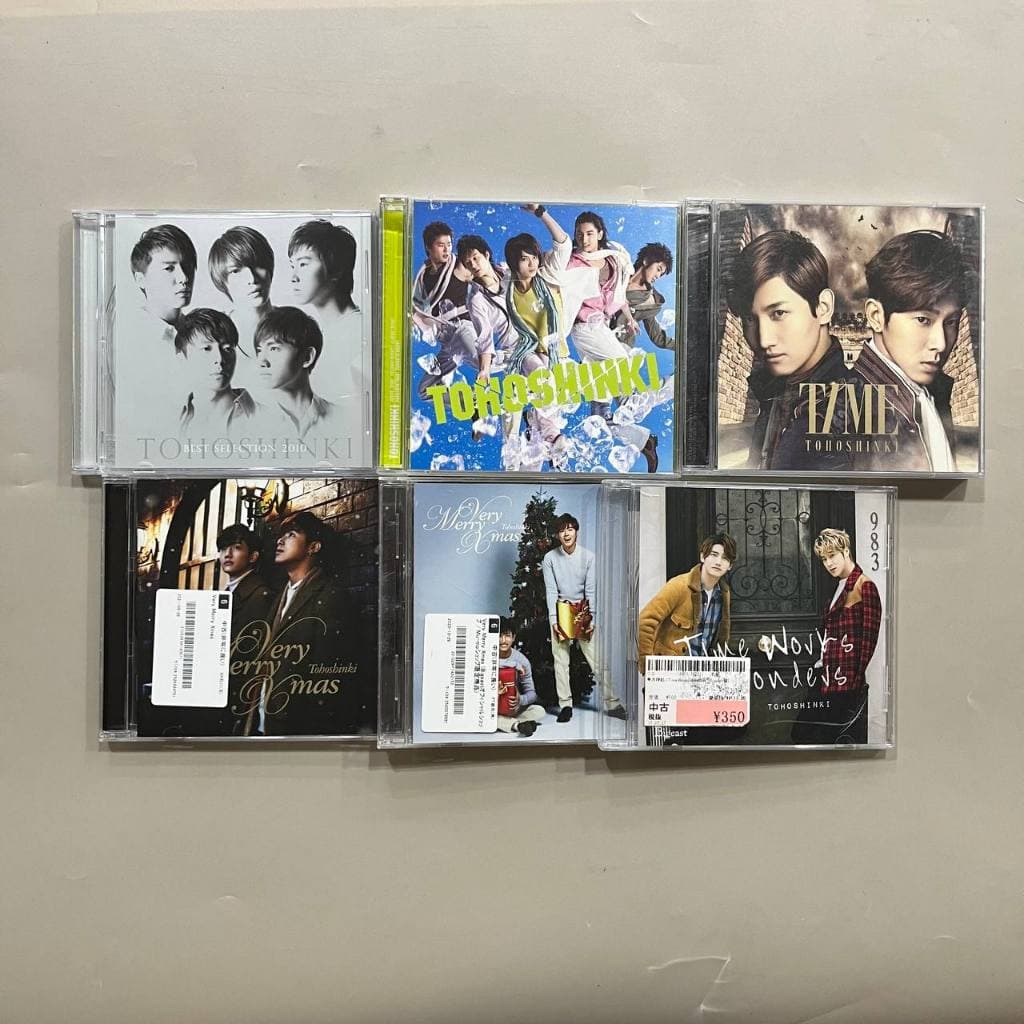 Album TVXQ, DBSK cũ chính hãng Hàn Quốc Kpop