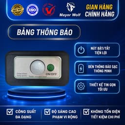 Đèn Đường Năng Lượng Mặt Trời 40W MayorWolf LY-TYN003 – Đèn LED Ngoài Trời Cảm Biến Tự Động 8