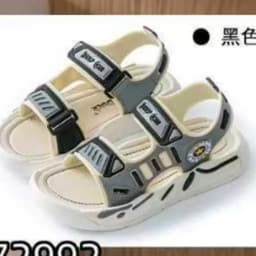 Dép Sandal nhựa bé trai 2 quai đế chống trơn trượt 1107+1 êm chân 4