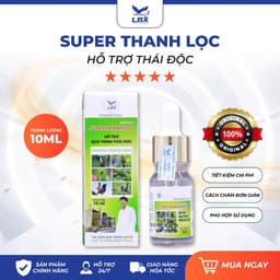 Dung dịch uống Super Thanh Lọc Lâm Bầu Xô, hỗ trợ hạn chế cắn phá lông cho chim cảnh thi đấu 1