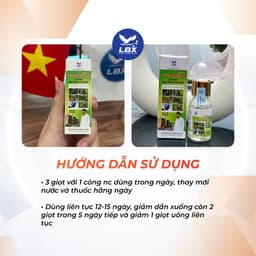 Dung dịch uống Super Thanh Lọc Lâm Bầu Xô, hỗ trợ hạn chế cắn phá lông cho chim cảnh thi đấu 5