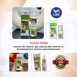 Dung dịch uống Super Thanh Lọc Lâm Bầu Xô, hỗ trợ hạn chế cắn phá lông cho chim cảnh thi đấu 3
