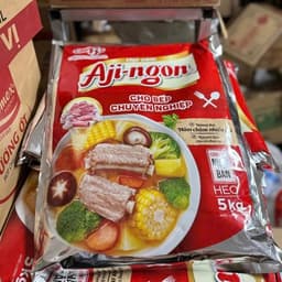 Chính Hàng FullVat Hạt Nêm Aji-ngon Heo Gói 5kg 1