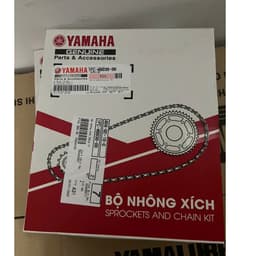 Bộ nhông xích (sên) chính hãng Yamaha cho xe Sirius 3