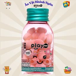 Kẹo Ngậm Không Đường Playmore Hũ 22G Đủ Vị - HÀNG CHÍNH HÃNG 9