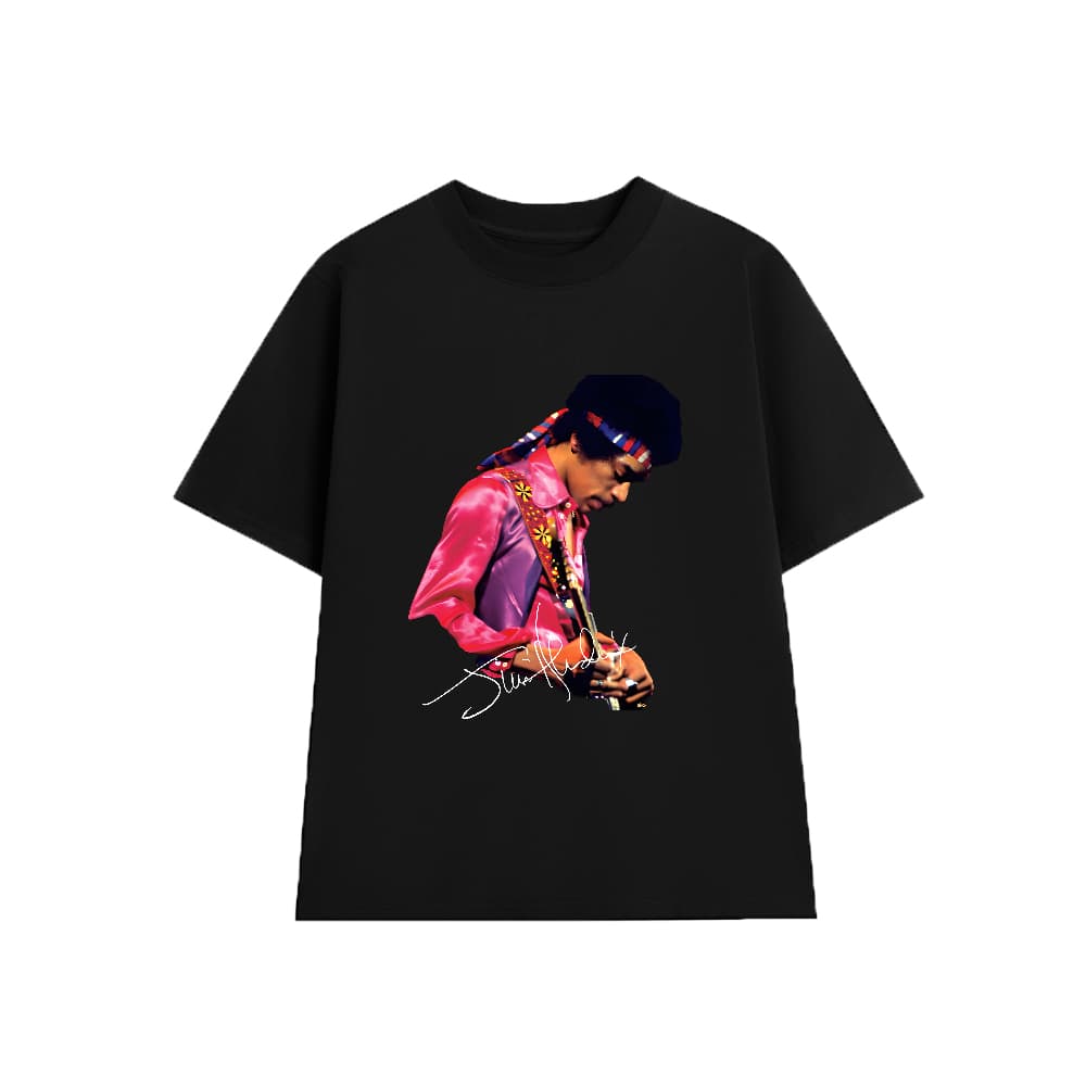 Áo Thun Jimi Hendrix JH003, Unisex Form Rộng Cotton Mềm