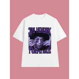 Áo Thun Jimi Hendrix JH004, Unisex Form Rộng Cotton Mềm 2
