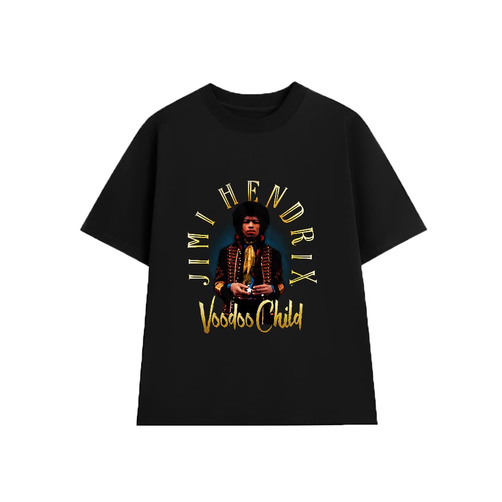 Áo Thun Jimi Hendrix JH006, Unisex Form Rộng Cotton Mềm