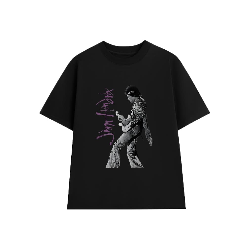Áo Thun Jimi Hendrix JH009, Unisex Form Rộng Cotton Mềm