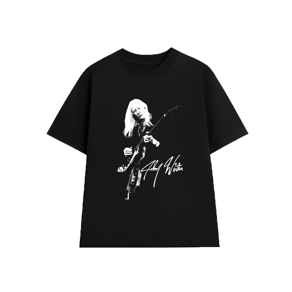 Áo Thun Johnny Winter JW02, Unisex Form Rộng Cotton Mềm