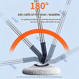 Chổi Lau Rửa Xe Ô Tô Đa Năng, Cây Chổi Lau Rửa Xe Hơi Bông Sợi Mềm, Điều Chỉnh Cán Dài Vệ Sinh Xe 7