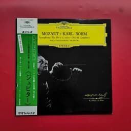 Đĩa than Mozart ∙ Karl Böhm, Berlin Philharmonic Orchestra* – Symphony No. 40 In G Minor ∙ No. 41 1