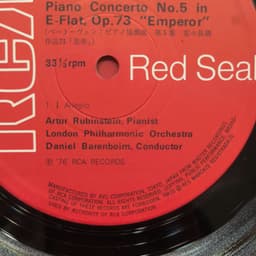 Đĩa than Beethoven, Rubinstein, Barenboim 3