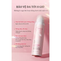 Xịt chống nắng nâng tone HEXZE 100ml, SPF30 PA+++ hấp thụ tia cực tím, dưỡng trắng, nâng tone da 3