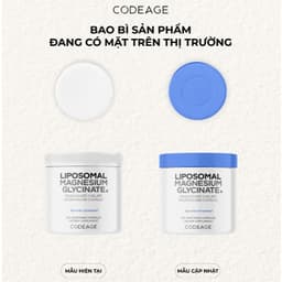 [Hàng cty] Liposomal MagnesiumViên Uống Bảo Vệ Sức Khỏe Codeage Liposomal Magnesium, Hộp 240 Viên 4