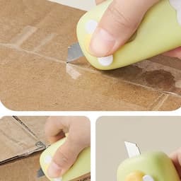 Máy hàn miệng túi mini cầm tay kèm dao nhỏ. Máy ép nhiệt niêm phong túi nilon, bảo quản thực phẩm tiện lợi - Majehome 3