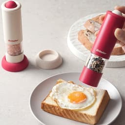 Máy xay tiêu cầm tay cao cấp. Lọ xay muối tiêu nghiền gia vị mịn, dụng cụ nhà bếp tiện lợi - Majehome 7
