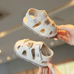 Dép Sandal Tập Đi Cho Bé 2026 Có Tiếng Kêu Siêu Nhẹ Đế Êm Chống Trượt An Toàn Cho Bé Trai Bé Gái (M02) 9