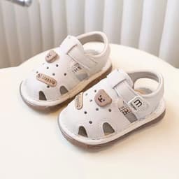 Dép Sandal Tập Đi Cho Bé 2026 Có Tiếng Kêu Siêu Nhẹ Đế Êm Chống Trượt An Toàn Cho Bé Trai Bé Gái (M02) 2