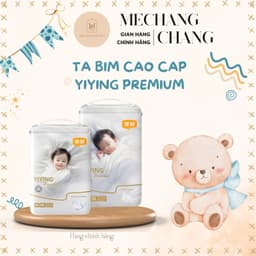 [GIÁ SIÊU TỐT - HÀNG CHÍNH HÃNG] Tã bỉm Yiying Premium thấm hút tốt, mềm mỏng an toàn cho bé 3