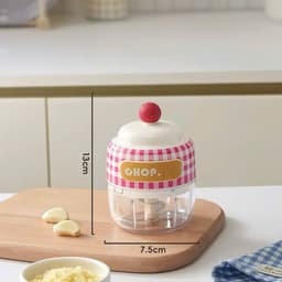 Máy xay tỏi ớt mini cầm tay đa năng. Dụng cụ băm nhuyễn nhanh gọn, dễ vệ sinh cho nhà bếp - Majehome 7