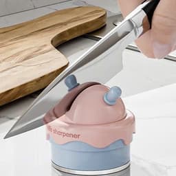 Dụng cụ mài dao hình kem dễ thương. Đồ mài dao mini nhà bếp nhanh gọn sắc bén - Majehome 2
