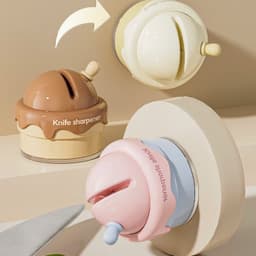Dụng cụ mài dao hình kem dễ thương. Đồ mài dao mini nhà bếp nhanh gọn sắc bén - Majehome 4