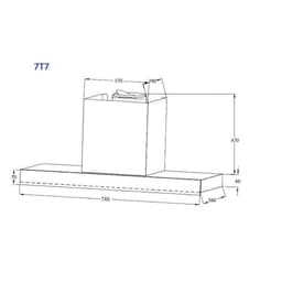 Máy Hút Mùi Cao Cấp Chữ T Fulco. Mã FC -JP1007T7. Điều Khiển Cảm Ứng Vẫy Tay. Bền, Đẹp. Bảo Hành 3 Năm Tại Nhà Toàn Quốc 2
