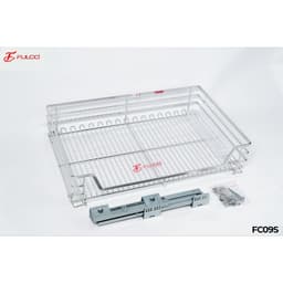 Fulco. Giá Để Xoong Nồi Inox 304 Cao Cấp, Có Ray Trượt Giảm Chấn, Khay Hứng Nước. Bảo Hành Han Rỉ Chọn Đời Tại Nhà 2
