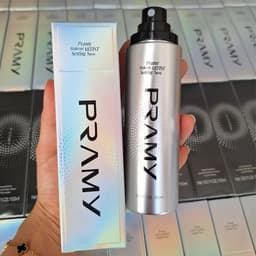 Xịt Khóa Nền Trang Điểm Pramy Setting Spray 100ml Kiềm Dầu Lâu Trôi Dưỡng Ẩm Skin House 4