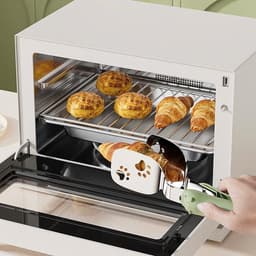 Kẹp gắp thức ăn Inox hình gấu dễ thương. Kẹp gắp chiên rán chống nóng tiện lợi an toàn - Majehome 6