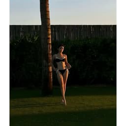 EMMA Bikini 2 Mảnh Basic Đen Mix Trắng 9