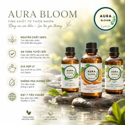 Tinh Dầu Trà Trắng 100ml Aura Bloom Thiên Nhiên Nguyên Chất Nhập Khẩu 4