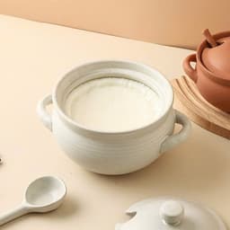 Hũ gốm đựng gia vị kèm thìa cao cấp. Lọ đựng muối đường tiện lợi thiết kế tối giản decor bếp sang trọng - Majehome 4