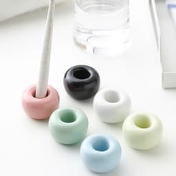 Giá để bàn chải đánh răng gốm sứ 1 ngăn cao cấp. Kệ đựng bàn chải bằng gốm chống ẩm mốc decor phòng tắm - Majehome 3