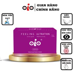 Bao cao su siêu mỏng 001 OiO kéo dài thời gian, bcs gai 4in1 nhiều gel bôi trơn chống xuất tinh sớm 8
