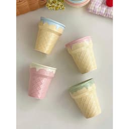 Cốc sứ hình kem dễ thương cao cấp. Ly uống nước, cốc cafe decor bàn ăn xinh xắn - Majehome 6
