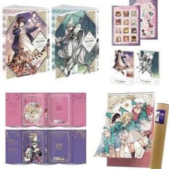 (+lịch) Bộ 2q vở xưởng phép thuật tập 11,12 limited đủ quà kèm ống lịch