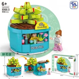 Đồ Chơi Lắp Ghép mô hình cửa hàng đường phố size lớn 300+ Chi Tiết – Đồ Chơi Thông Minh - TATOYS 7