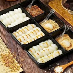 Bánh Mochi Đài Loan Dẻo Quánh 2 Vị Đường Nâu Và Quế Hoa 208gr 2