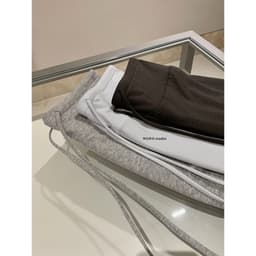[Sẵn] 𝑻𝒉𝒆𝑴𝒂𝒚 x 𝐖𝐆𝐖𝐄/ Chân Váy Thun Dài Xẻ Tà Sau WG.WE 9395, Chân Váy Midi Nữ Cạp Cao Dáng Suông Chữ A Tôn Dáng 3