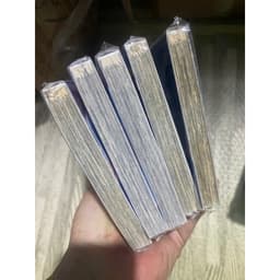 (đủ pk) Bộ 5q vở Bluelock Blue Lock tập 2-6 đủ phụ kiện 4