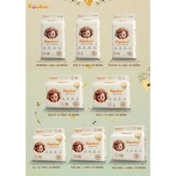 Bỉm KuuBee BaB Siêuu thấm Hút,Mỏng Nhẹ dành Cho Bé 7
