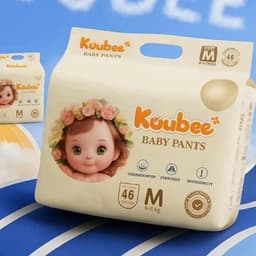 Bỉm KuuBee BaB Siêuu thấm Hút,Mỏng Nhẹ dành Cho Bé 6