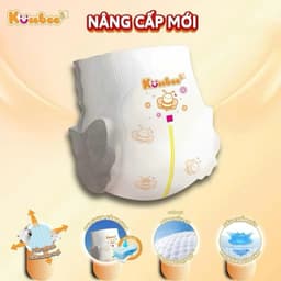 Bỉm KuuBee BaB Siêuu thấm Hút,Mỏng Nhẹ dành Cho Bé 5