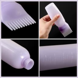 Bình Nhuộm Tóc Có Đầu Lược Chải Dụng Cụ Nhuộm Tóc Tại Nhà Chai Đựng Thuốc Nhuộm Tiện Lợi 4