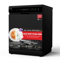 Máy rửa bát Kocher KDEU-X15B Pro ( 15UV) 17 bộ diệt khuẩn UV 2