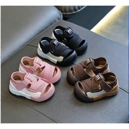 Sandal Tập Đi Quai Hậu Bé Trai Bé Gái Giày Dép Trẻ Em Đế Mềm, Nhẹ Êm, Chống Trượt (MKX) [917] 1
