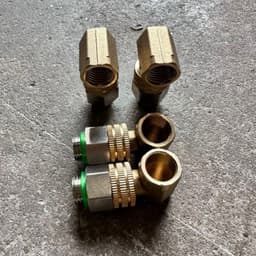 Khớp Chống Xoắn Xoay L Dây Phun Thuốc, Lắp Rulo, Có Nối Nhanh Gài Tự Động Tháo Ra Bà Xoay 360 8